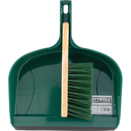 Heavy Duty Large Dustpan & Brush Set