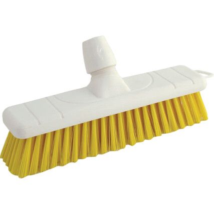 12" Soft Poly Sweep Broom Head Yellow