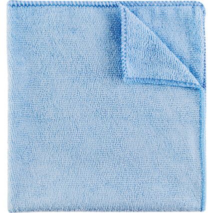 40x40cm Economy Blue Microfibre Cloth 36g