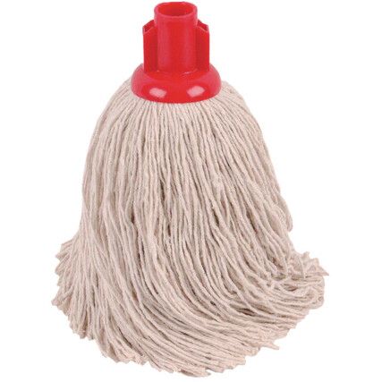 Socket Mop, Yarn, Red, 212g Head