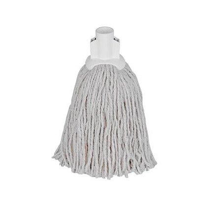 Socket Mop, Yarn, White, 200g Head