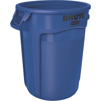 Rubbermaid Brute Bin Vented 121Lt Blue