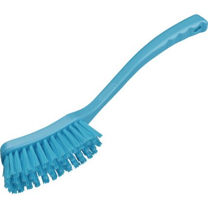 406mm Prof' Stiff Poly' Left Handed Hand Brush Blue