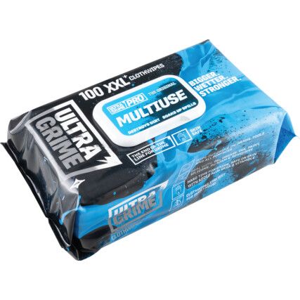 ULTRAGRIME PRO XXL+ MULTI-USE CLOTH WIPES (PK-100)