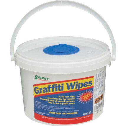 Graffiti Remover Wipes, Pack of 150