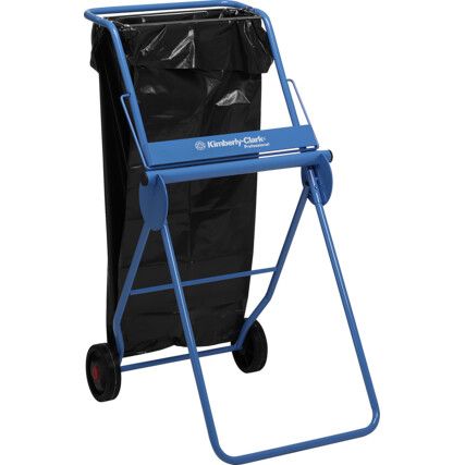 6155 Mobile Large Roll Dispenser Blue