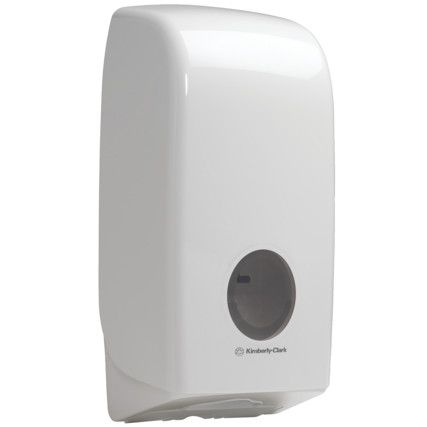 6946 AQUARIUS I/FOLD TOILET TISSUE DISPENSER WHITE