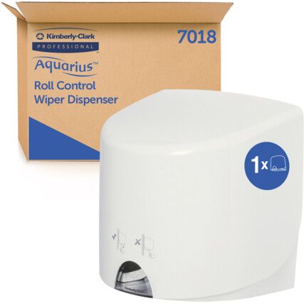 7018 AQUARIUS ROLL CONTROL WIPER DISPENSER