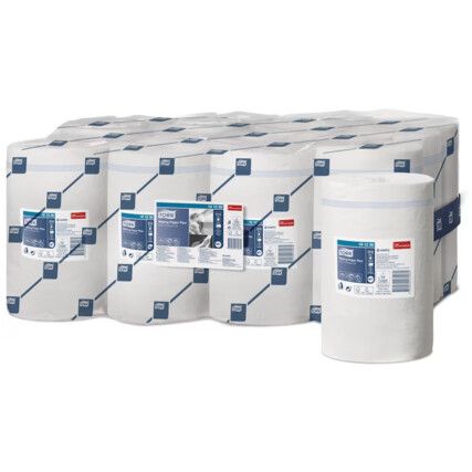 Mini Centrefeed, White, 2 Ply, 12 Rolls per Case, 75m per Roll
