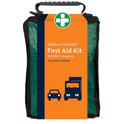 RELIANCE FIRST AID KIT MOTOKIT MEDIUM BS8599-1/2 IN STOCKHOLM BAG