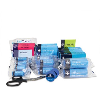 RELIANCE FIRST AID REFILL FOR CATERING MEDIUM KIT BS8599-1