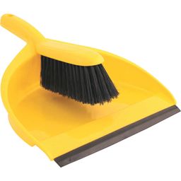 Plastic Dustpan and Brush Set thumbnail-4