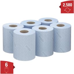 Centrefeed Wiper 6223 1Ply Blue 6rolls x 430sheets thumbnail-1