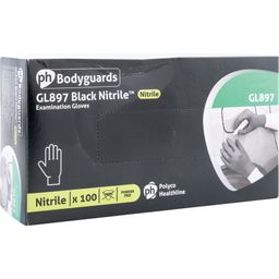 Disposable Black Nitrile™ Gloves, Pack of 100 thumbnail-2