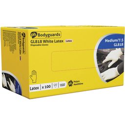 Disposable Gloves, White Latex, For General Industrial Use (Box-100) thumbnail-3