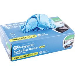 GL895 Blue Nitrile PF™ Disposable, General Handling Gloves thumbnail-3