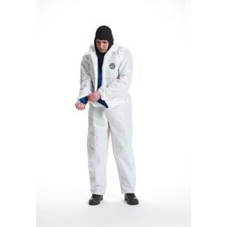 White Coveralls, Hooded  thumbnail-4